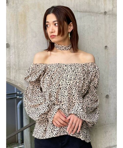 EMODA（エモダ）の「ギャザーチョーカートップス（シャツ/ブラウス・レディース・ブラック/その他/その他1・FREE）」の19枚目の写真