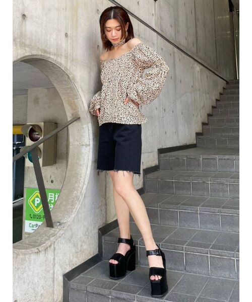 EMODA（エモダ）の「ギャザーチョーカートップス（シャツ/ブラウス・レディース・ブラック/その他/その他1・FREE）」の21枚目の写真