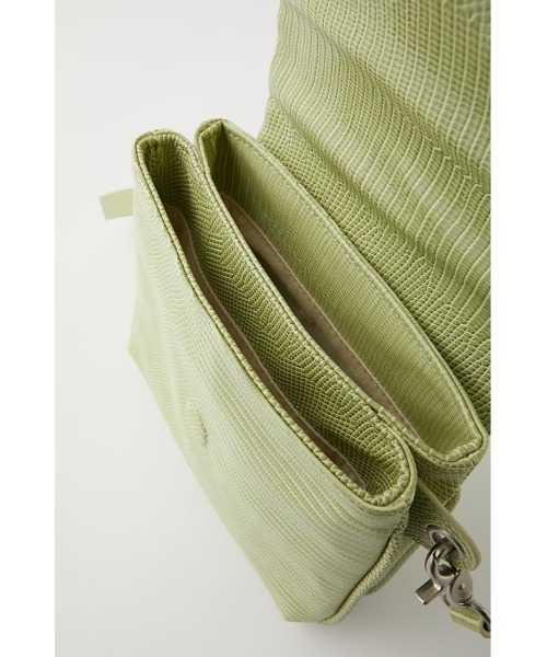 MOUSSY（マウジー）の「2LAYER SHOULDER バッグ（ショルダーバッグ・レディース・サックスブルー/ブラック/ライトグリーン・FREE）」の16枚目の写真