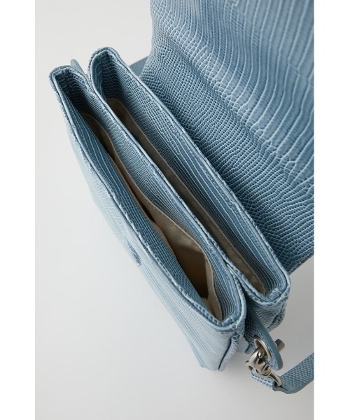 MOUSSY（マウジー）の「2LAYER SHOULDER バッグ（ショルダーバッグ・レディース・サックスブルー/ブラック/ライトグリーン・FREE）」の20枚目の写真