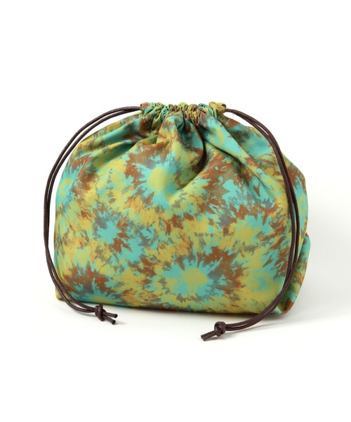 studio CLIP(スタディオクリップ)の「21アソート柄巾着バッグ(トートバッグ・レディース・ライトグレー/ピンク/ネイビー/アイボリー/ブルー/グリーン・FREE)」の1枚目の写真