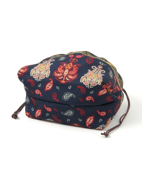 studio CLIP(スタディオクリップ)の「21アソート柄巾着バッグ(トートバッグ・レディース・ライトグレー/ピンク/ネイビー/アイボリー/ブルー/グリーン・FREE)」の10枚目の写真