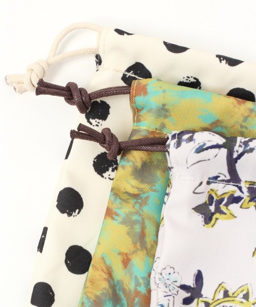 studio CLIP(スタディオクリップ)の「21アソート柄巾着バッグ(トートバッグ・レディース・ライトグレー/ピンク/ネイビー/アイボリー/ブルー/グリーン・FREE)」の21枚目の写真