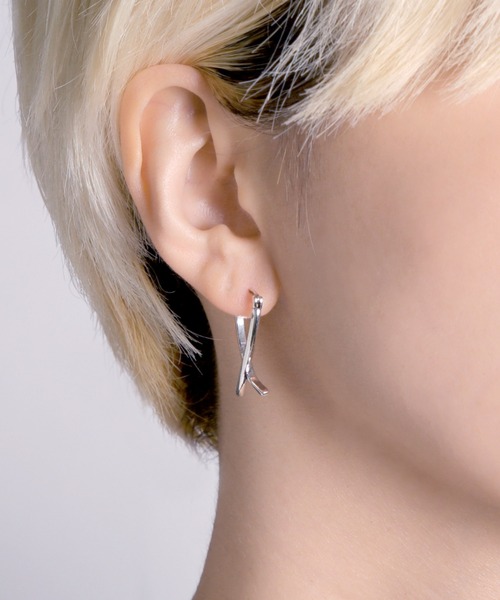 silver925 ピアス シルバー925 メタルピアス ボールピアス まんまる フープピアス