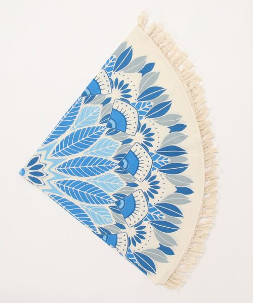 チャイハネ（チャイハネ）の「【チャイハネ】メンデルフリンジ付きラウンドクロス（インテリア雑貨・レディース・ピンク/イエロー/ブルー/グリーン・FREE）」の15枚目の写真