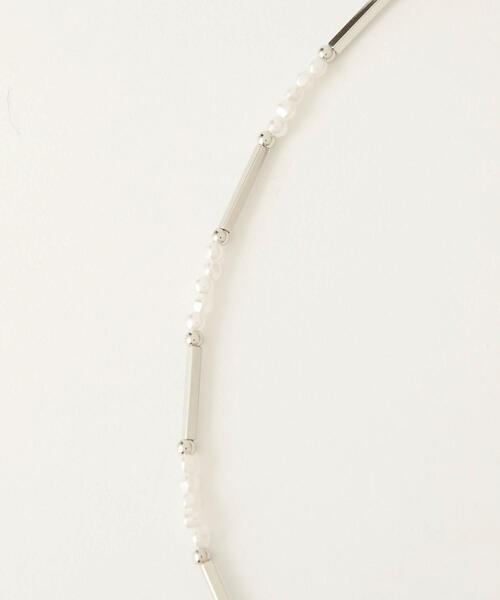 BEAUTY&YOUTH UNITED ARROWS（ビューティーアンドユースユナイテッドアローズ）の「by MBOS イミテーションパール メタル ネックレス（ネックレス・メンズ・その他1・FREE）」の7枚目の写真