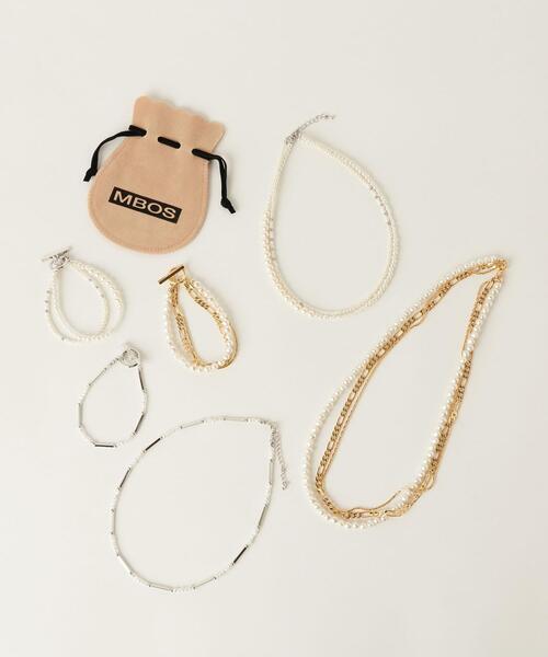 BEAUTY&YOUTH UNITED ARROWS（ビューティーアンドユースユナイテッドアローズ）の「by MBOS イミテーションパール メタル ネックレス（ネックレス・メンズ・その他1・FREE）」の9枚目の写真
