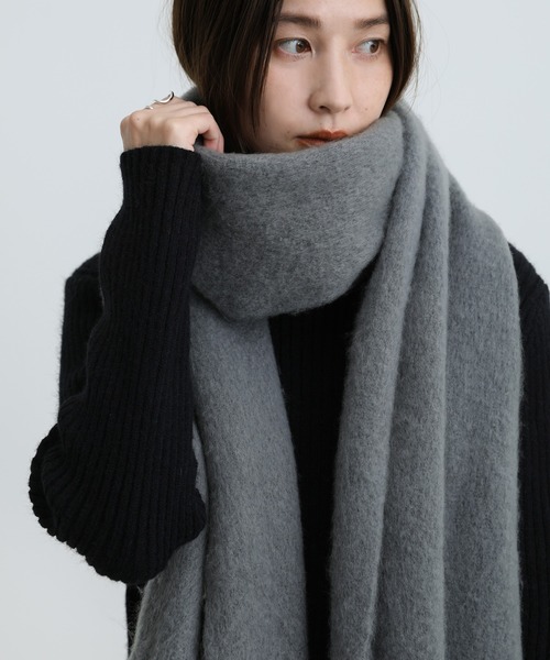 ボリュームフリンジマフラー（マフラー）｜select MOCA（セレクトモカ