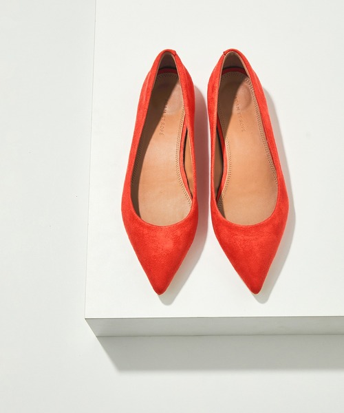 ★アダムエロペ★ スウェードオレンジパンプス Adam et Rope' - ☆アダムエロペ☆ スウェードオレンジパンプス