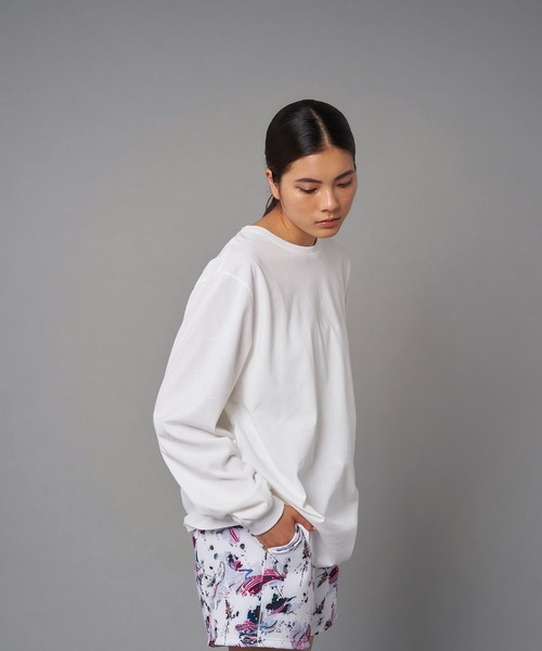 GUACAMOLE（ガカモレ）の「Function t shirt/long（Tシャツ/カットソー・メンズ・グレー/ベージュ/ホワイト/ブラック・LXL/ML）」の2枚目の写真