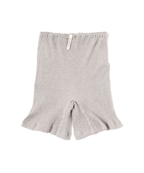 merrier BEAMS（メリアビームス）の「nanadecor / ナナリブ ミニパンツ（マタニティ対応）（マタニティウェア/グッズ・レディース・グレー/ナチュラル・ONE SIZE）」の9枚目の写真