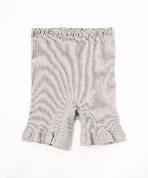 merrier BEAMS（メリアビームス）の「nanadecor / ナナリブ ミニパンツ（マタニティ対応）（マタニティウェア/グッズ・レディース・グレー/ナチュラル・ONE SIZE）」の14枚目の写真