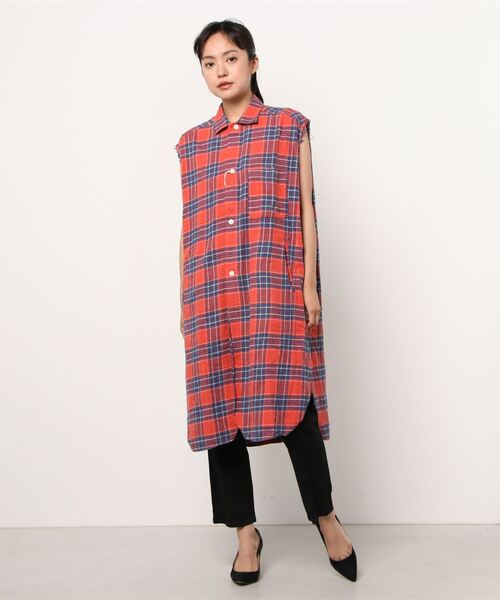 SALTWATER COWBOY ソルトウォーターカウボーイ DOODLE UTILITY SHIRT リメイクミリタリーシャツ L ノーカラー | mc48971 SALTWATER COWBOY ソルトウォーターカウボーイ ネイティブ Ｌ