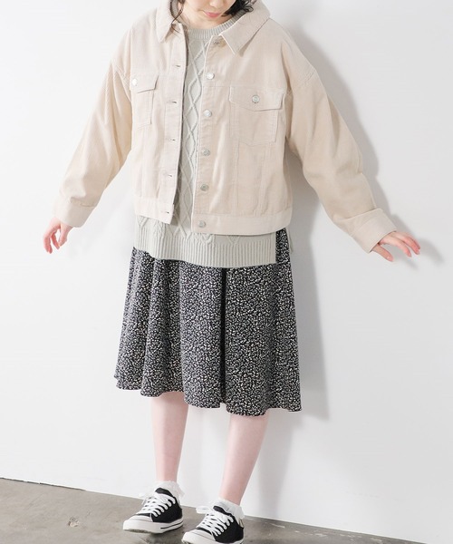 Honeys（ハニーズ）の「レースアップジャケット（その他アウター・レディース・ベージュ/アイボリー/モカ/ピンク系その他・S/M/L）」の9枚目の写真