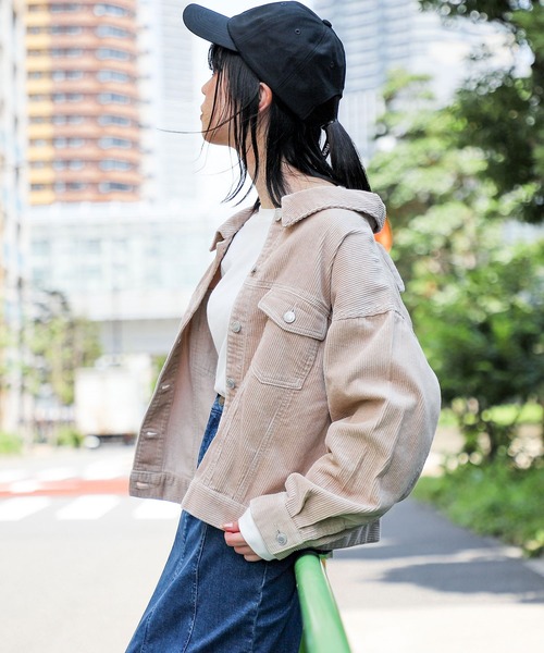 Honeys（ハニーズ）の「レースアップジャケット（その他アウター・レディース・ベージュ/アイボリー/モカ/ピンク系その他・S/M/L）」の19枚目の写真