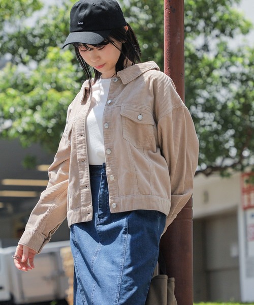 Honeys（ハニーズ）の「レースアップジャケット（その他アウター・レディース・ベージュ/アイボリー/モカ/ピンク系その他・S/M/L）」の15枚目の写真