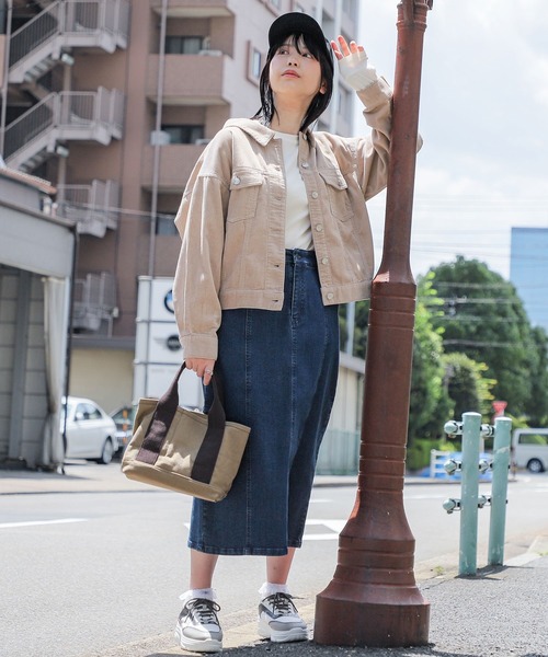 Honeys（ハニーズ）の「レースアップジャケット（その他アウター・レディース・ベージュ/アイボリー/モカ/ピンク系その他・S/M/L）」の5枚目の写真