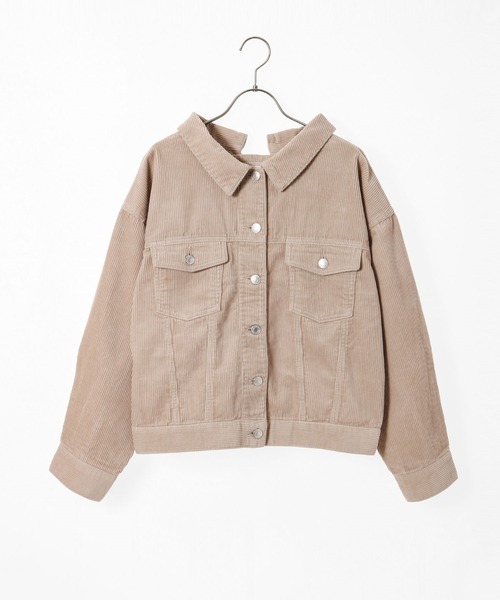 Honeys（ハニーズ）の「レースアップジャケット（その他アウター・レディース・ベージュ/アイボリー/モカ/ピンク系その他・S/M/L）」の8枚目の写真