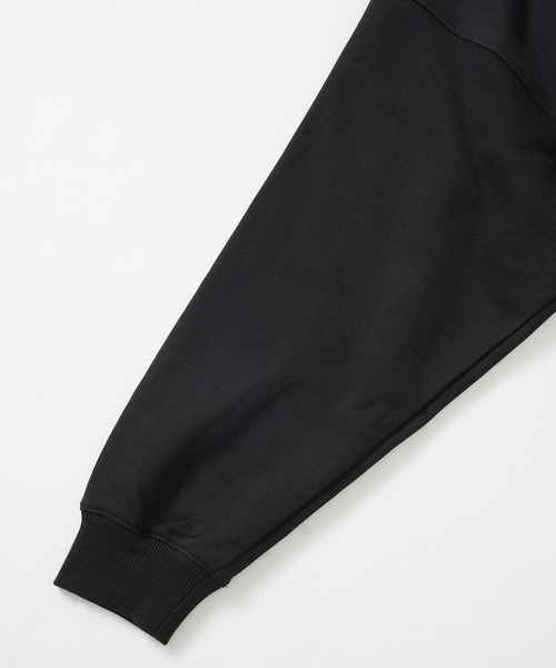 MILKFED.（ミルクフェド）の「ARCH LOGO BIG SWEAT HOODIE（パーカー・レディース・ブラック/ベージュ/オフホワイト/ライトグリーン・ONE SIZE）」の12枚目の写真