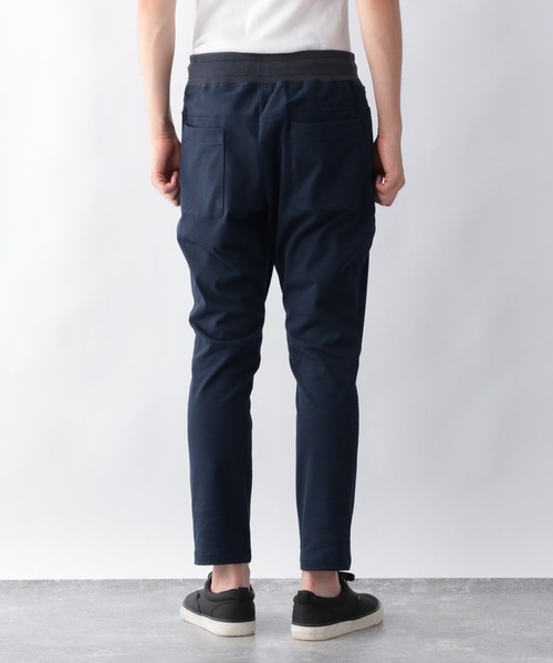 GLOBAL WORK(グローバルワーク)の「MOTIONTECH JOG(モーションテック ジョガーパンツ)/955238(その他パンツ・メンズ・ネイビー/グレー/アイボリー/グレー系その他/ブラック/ダークブルー・SMALL/LARGE/MEDIUM)」の9枚目の写真
