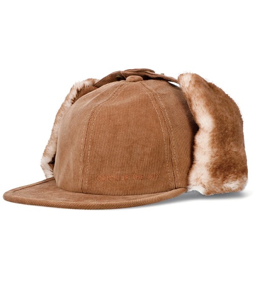 Basiquenti（ベーシックエンティ）の「【Basiquenti】Corduroy Flap Cap BCN-K01558（キャップ・メンズ・ブラック/ベージュ/グリーン/マスタード・FREE）」の2枚目の写真