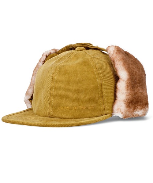 Basiquenti（ベーシックエンティ）の「【Basiquenti】Corduroy Flap Cap BCN-K01558（キャップ・メンズ・ブラック/ベージュ/グリーン/マスタード・FREE）」の4枚目の写真