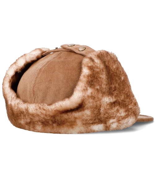 Basiquenti（ベーシックエンティ）の「【Basiquenti】Corduroy Flap Cap BCN-K01558（キャップ・メンズ・ブラック/ベージュ/グリーン/マスタード・FREE）」の10枚目の写真