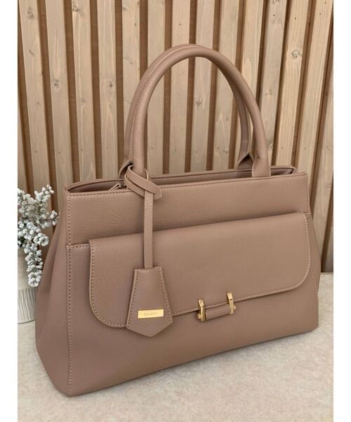 RESEXXY（リゼクシー）の「ベーシックハンドバッグ（ハンドバッグ・レディース・ブラック/ブラウン/ベージュ・FREE）」の3枚目の写真