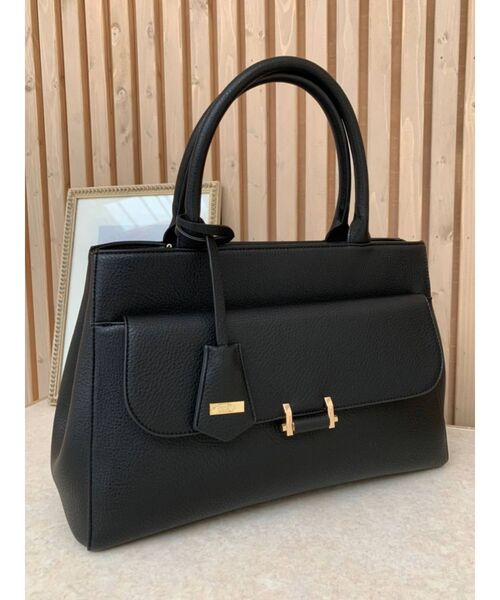 RESEXXY（リゼクシー）の「ベーシックハンドバッグ（ハンドバッグ・レディース・ブラック/ブラウン/ベージュ・FREE）」の2枚目の写真