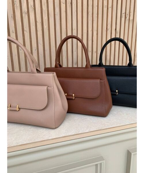 RESEXXY（リゼクシー）の「ベーシックハンドバッグ（ハンドバッグ・レディース・ブラック/ブラウン/ベージュ・FREE）」の7枚目の写真