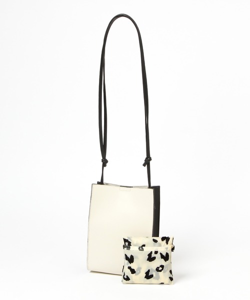 GLOBAL WORK（グローバルワーク）の「スペカルサブBAGショルダー/235160（ショルダーバッグ・レディース・アイボリー/ダークブラウン/ベージュ/その他・ONE SIZE）」の2枚目の写真