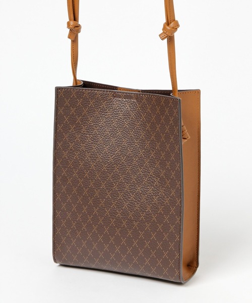 GLOBAL WORK（グローバルワーク）の「スペカルサブBAGショルダー/235160（ショルダーバッグ・レディース・アイボリー/ダークブラウン/ベージュ/その他・ONE SIZE）」の5枚目の写真