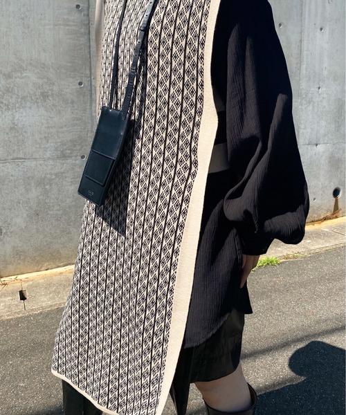 y/m by RIKA（イムバイリカ）の「バルキージャガードロングベスト（ベスト・レディース・ベージュ/オリーブ/アイボリー・FREE）」の16枚目の写真