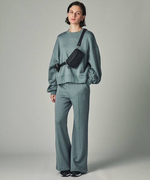 CITY TOKYO（シティトウキョウ）の「本革ダブルスクエアボディーポーチ（ショルダーバッグ・レディース・ホワイト/ブラック・FREE）」の15枚目の写真