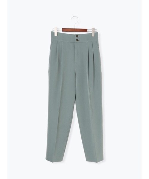 Te chichi（テチチ）の「ダブルクロスタックテーパードパンツ（その他パンツ・レディース・ブラック/グリーン/ベージュ・SMALL/MEDIUM）」の16枚目の写真