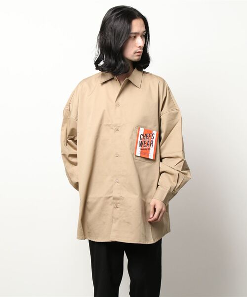 CORISCO（コリスコ）の「シェフBIGシャツ(M1)（シャツ/ブラウス）」 - WEAR