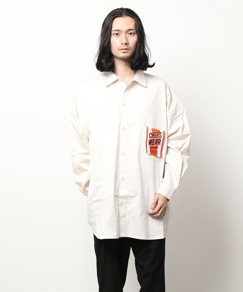 CORISCO（コリスコ）の「シェフBIGシャツ(M1)（シャツ/ブラウス）」 - WEAR