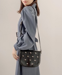 OLIVE des OLIVE | パールフラップバッグ(ショルダーバッグ)