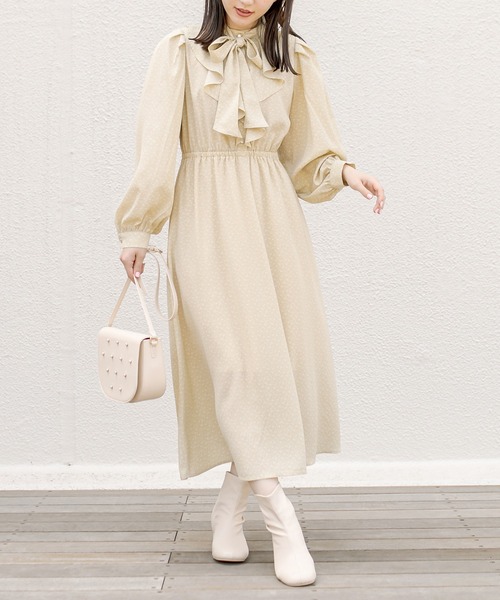 OLIVE des OLIVE（オリーブデオリーブ）の「パールフラップバッグ（ショルダーバッグ・レディース・ダークブラウン/ブラック/オフホワイト・FREE）」の15枚目の写真