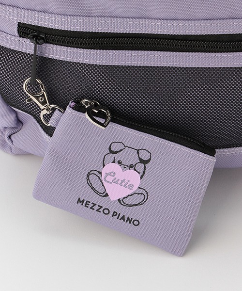 mezzo piano Junior(メゾピアノジュニア)の「ポーチつきリュック(バックパック/リュック・キッズ・ブラック/パープル・FREE)」の19枚目の写真