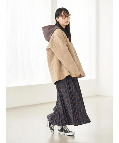 earth music&ecology（アースミュージックアンドエコロジー）の「チェックプリーツスカート ＊（スカート・レディース・ブラウン系その他4/その他12/ブルー系その他5/ブラック系その他3・FREE）」の13枚目の写真