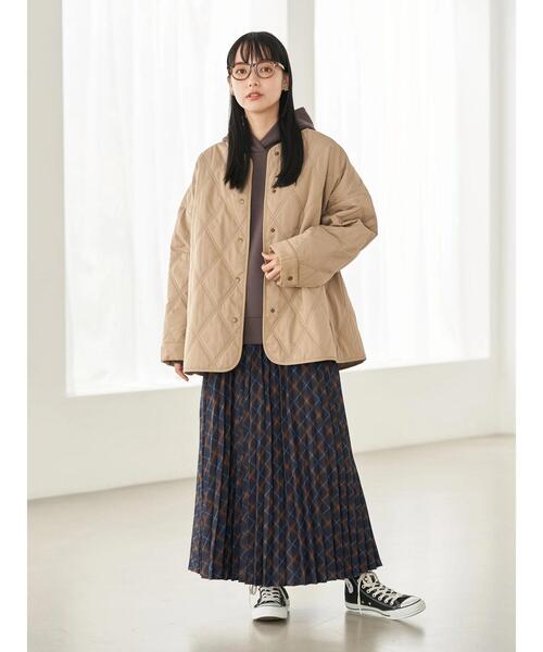 earth music&ecology（アースミュージックアンドエコロジー）の「チェックプリーツスカート ＊（スカート・レディース・ブラウン系その他4/その他12/ブルー系その他5/ブラック系その他3・FREE）」の12枚目の写真