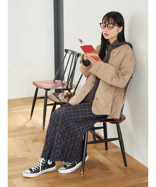 earth music&ecology（アースミュージックアンドエコロジー）の「チェックプリーツスカート ＊（スカート・レディース・ブラウン系その他4/その他12/ブルー系その他5/ブラック系その他3・FREE）」の11枚目の写真