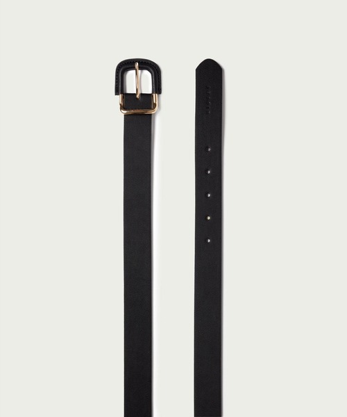 SISLEY（シスレー）の「フェイクレザー革巻きバックルベルト（ベルト・レディース・ブラウン/ブラック・X-SMALL/MEDIUM/SMALL/LARGE）」の5枚目の写真