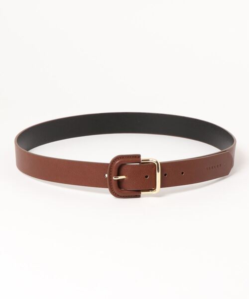 SISLEY（シスレー）の「フェイクレザー革巻きバックルベルト（ベルト・レディース・ブラウン/ブラック・X-SMALL/MEDIUM/SMALL/LARGE）」の6枚目の写真