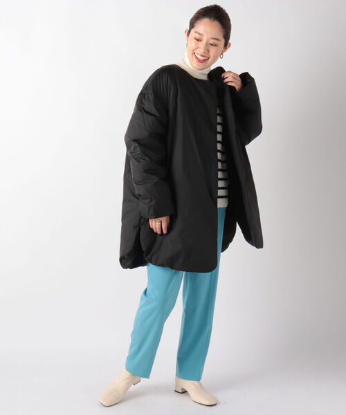 NOLLEY'S（ノーリーズ）の「ポケッタブルノーカラーライトダウン