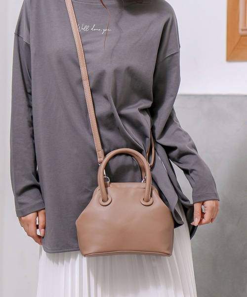 ALTROSE（アルトローズ）の「2WAYミニボストン　[シグマ]（ボストンバッグ・レディース・グリーン/ブラック/マスタード/ベージュ・FREE）」の13枚目の写真