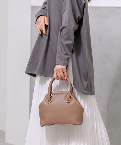 ALTROSE（アルトローズ）の「2WAYミニボストン　[シグマ]（ボストンバッグ・レディース・グリーン/ブラック/マスタード/ベージュ・FREE）」の14枚目の写真