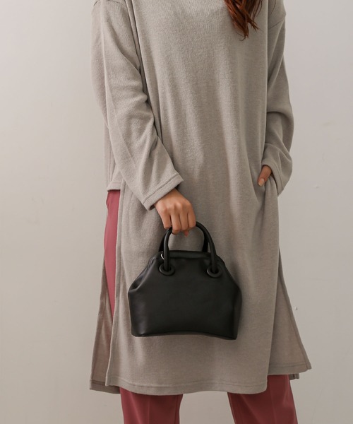 ALTROSE（アルトローズ）の「2WAYミニボストン　[シグマ]（ボストンバッグ・レディース・グリーン/ブラック/マスタード/ベージュ・FREE）」の16枚目の写真