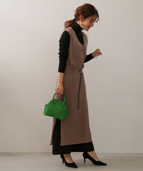 ALTROSE（アルトローズ）の「2WAYミニボストン　[シグマ]（ボストンバッグ・レディース・グリーン/ブラック/マスタード/ベージュ・FREE）」の17枚目の写真